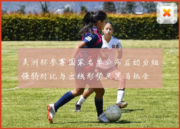 美洲杯参赛国家名单公布后的分组强弱对比与出线形势及黑马机会